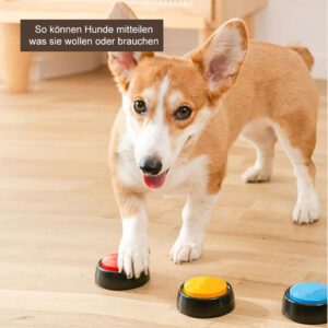 Alternative view of Premium Hunde Sprachtraining Buttons