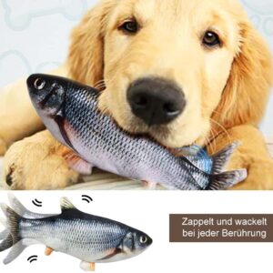 Premium Interaktiver Zappelfisch