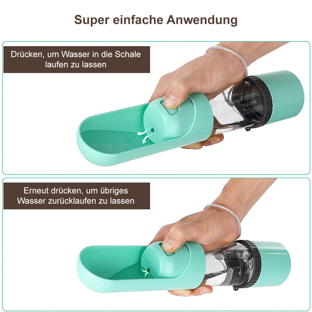 Premium 2 in 1 Futter- und Wasserflasche - Image 3