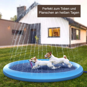 Alternative view of Hunde Wasserspielmatte